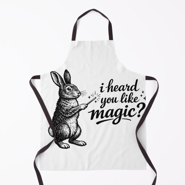 Item preview, I Heard You Like Magic Rabbit Design designed and sold by HUTEND.