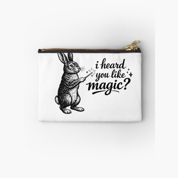 Item preview, I Heard You Like Magic Rabbit Design designed and sold by HUTEND.