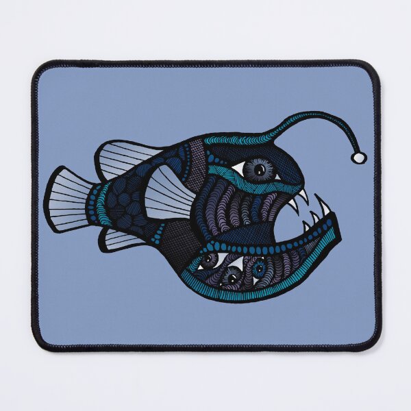 Item preview, Anglerfish - Dark designed and sold by zylleon.