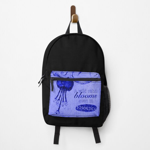 Item preview, BLOOMING DISORDER VIOLET BLUE POSTER designed and sold by melyverso.