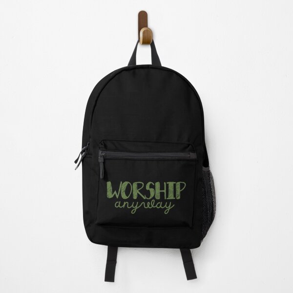 Item preview, Worship Anyway - Christian Faith Praise and Worship - Green Design designed and sold by MoriaStore.