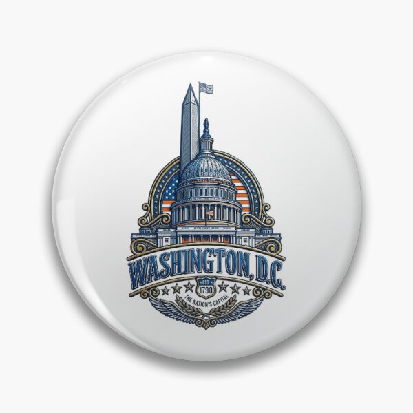 Item preview, WASHINGTON, D.C. designed and sold by likbatonboot.