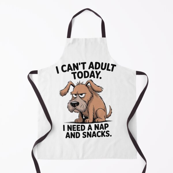 Item preview, I Cant Adult Today Funny Dog Design designed and sold by Gallory Hive.