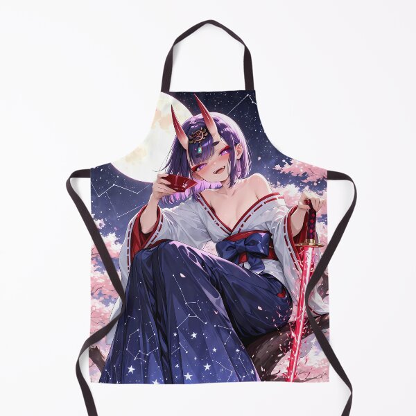 Item preview, Assassin Shuten Douji Fate Grand Order Anime Girl Sakura Moon Fantasy Japan designed and sold by Tokyonomad.