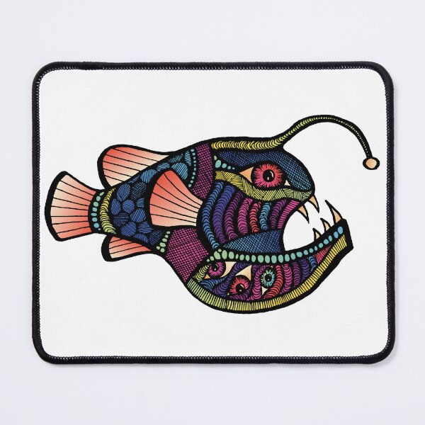 Item preview, Anglerfish - Rainbow designed and sold by zylleon.