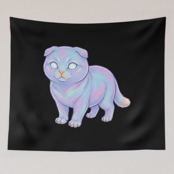 Item preview, Pastel Scottish Fold Cat designed and sold by Thunderbelts.