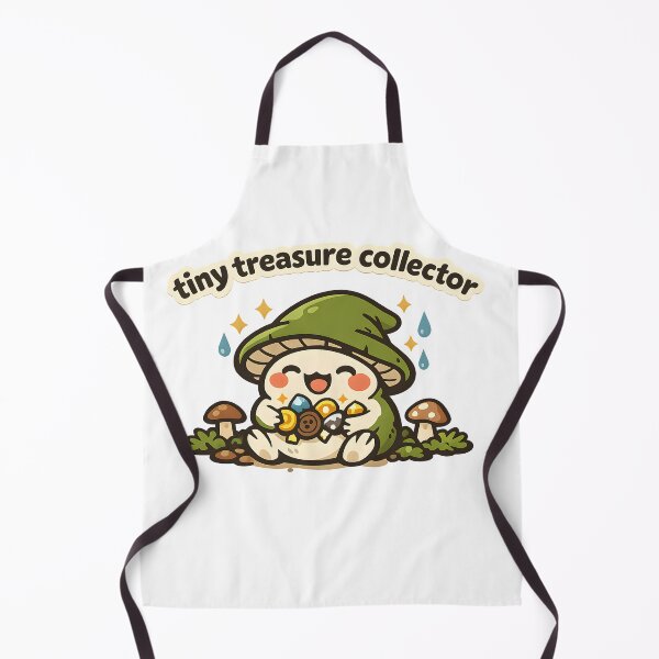 Item preview, "Tiny Treasure Collector" | Aesthetic Mushroom Frog & Cottagecore Art designed and sold by Naviora.