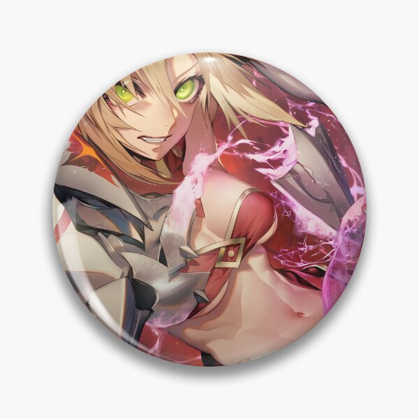 Item preview, Red Saber Mordred Fate Grand Order Chaos Anime Girl Waifu Red Armor Electric Fury designed and sold by Tokyonomad.