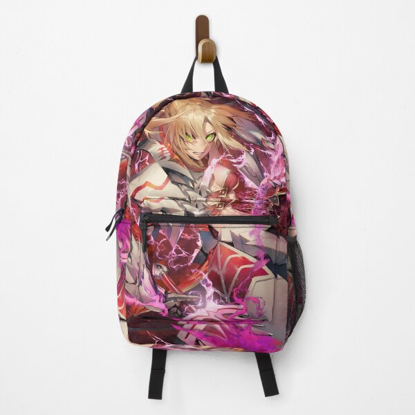 Item preview, Red Saber Mordred Fate Grand Order Chaos Anime Girl Waifu Red Armor Electric Fury designed and sold by Tokyonomad.