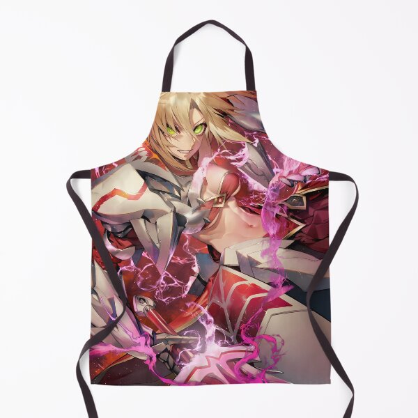 Item preview, Red Saber Mordred Fate Grand Order Chaos Anime Girl Waifu Red Armor Electric Fury designed and sold by Tokyonomad.