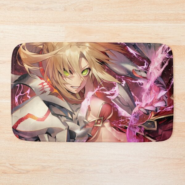 Item preview, Red Saber Mordred Fate Grand Order Chaos Anime Girl Waifu Red Armor Electric Fury designed and sold by Tokyonomad.