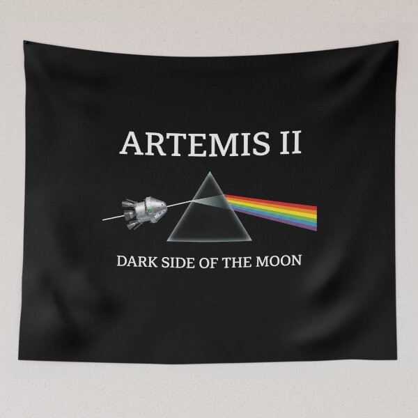 Item preview, Artemis II Mission Dark Side of the Moon designed and sold by Harmontal.