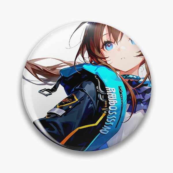 Item preview, Prelude Amiya Arknights Confident Anime Girl Cityscape designed and sold by Tokyonomad.