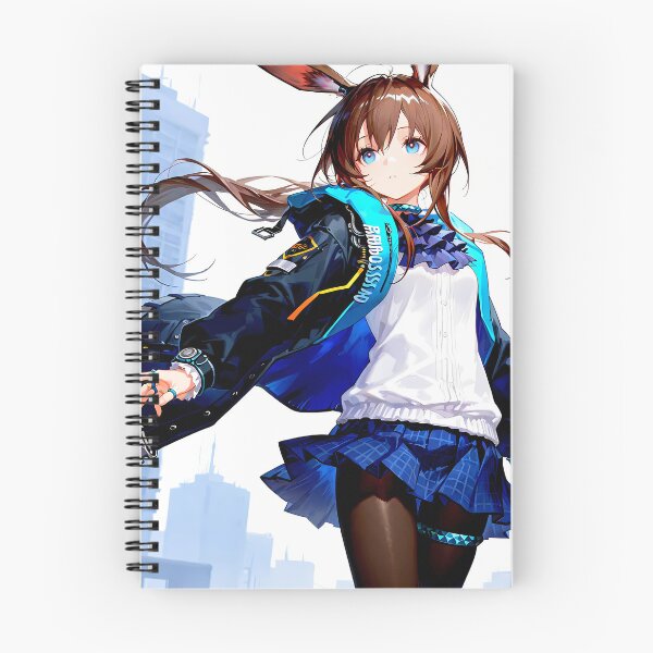 Item preview, Prelude Amiya Arknights Confident Anime Girl Cityscape designed and sold by Tokyonomad.