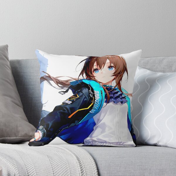 Item preview, Prelude Amiya Arknights Confident Anime Girl Cityscape designed and sold by Tokyonomad.