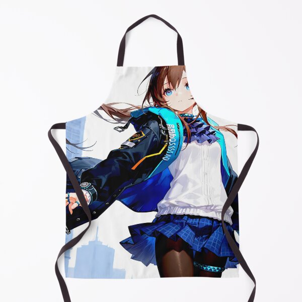 Item preview, Prelude Amiya Arknights Confident Anime Girl Cityscape designed and sold by Tokyonomad.