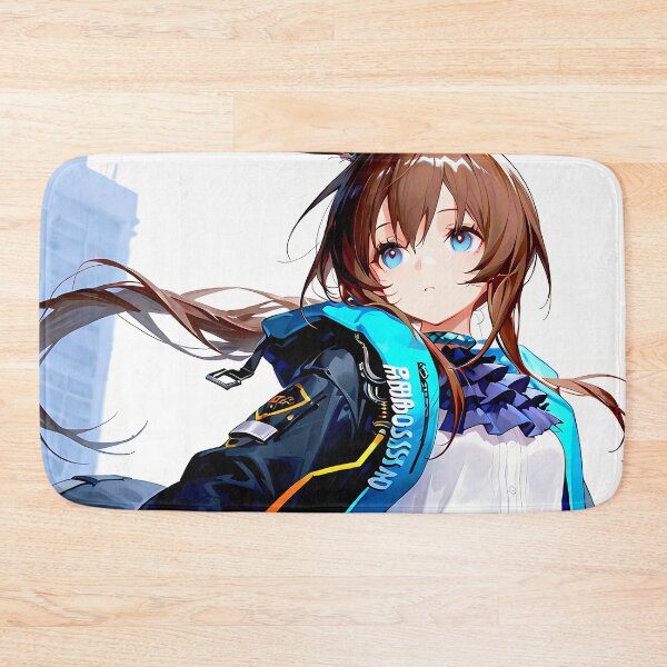 Item preview, Prelude Amiya Arknights Confident Anime Girl Cityscape designed and sold by Tokyonomad.