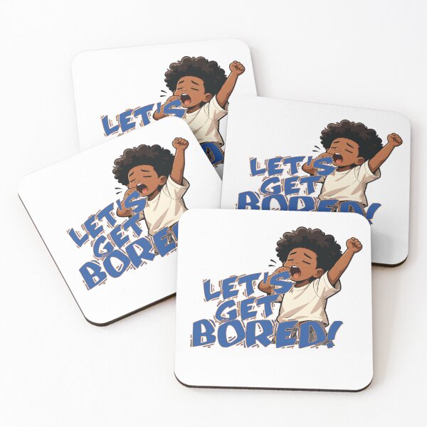 Item preview, Let's Get Bored! designed and sold by BondWorksArt.