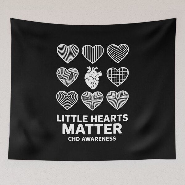 Item preview, Little Hearts Matter CHD Heart Disease Awareness Month designed and sold by PunkNation-Arts.