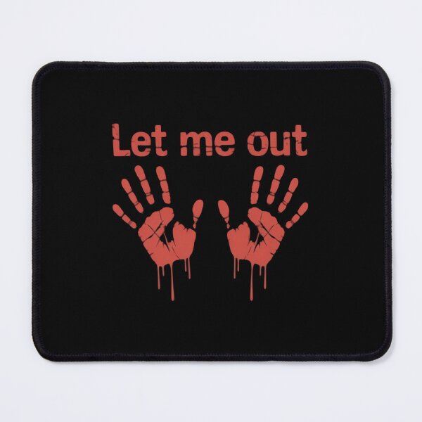 Item preview, Let Me Out Bloody Hand Print Pregnant Halloween designed and sold by PunkNation-Arts.