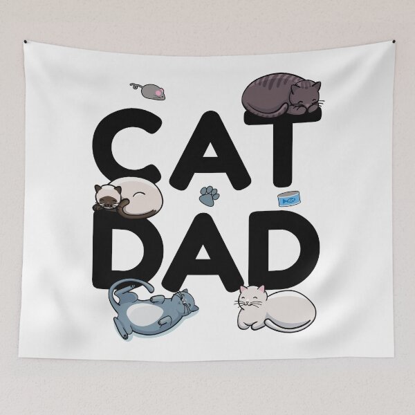 Item preview, Cat Dad - Cat Cat man Daddy Kitty Meow designed and sold by anziehend.