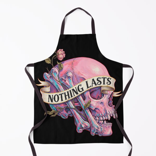 Item preview, Nothing Lasts  Pink Skull and Dead Flowers designed and sold by nuel-art.