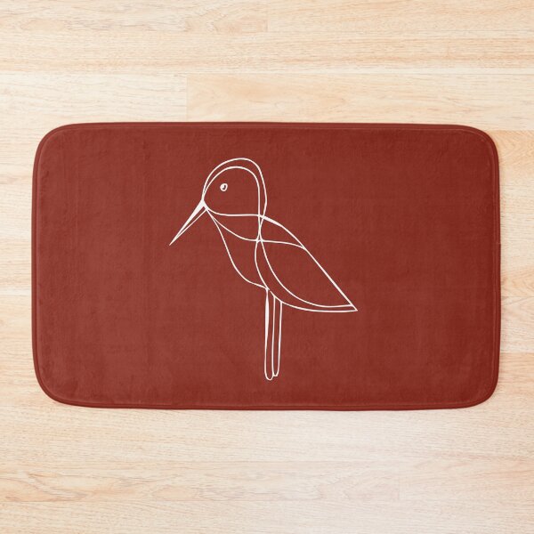 Item preview, Curios Bird, Minimalist Handdrawn Line Drawing  designed and sold by SWSandraWechner.