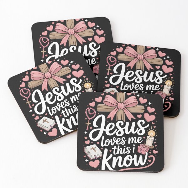 Item preview, Jesus Loves Me This I Know God Religious Christian Valentine designed and sold by fferomananul.