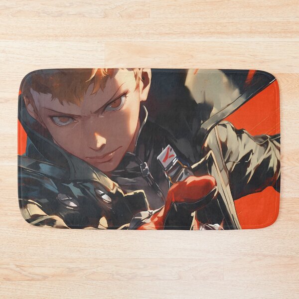 Item preview, Ryuji Sakamoto Persona 5 Game Anime Rebel Motion Red Impact Energy designed and sold by Tokyonomad.