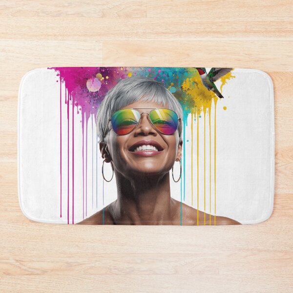 Item preview, Vibrant Color Drip Portrait  designed and sold by Vivid Trace.
