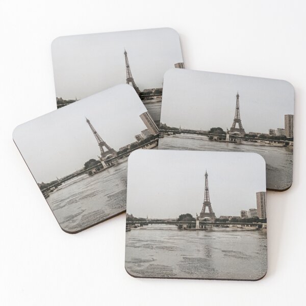 Item preview, Vintage 1970s Paris Seine & Front de Seine Construction designed and sold by The CherryBlossom.
