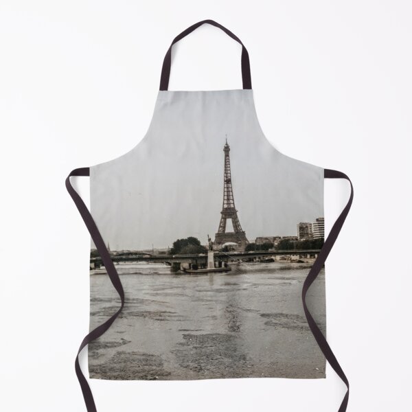 Item preview, Vintage 1970s Paris Seine & Front de Seine Construction designed and sold by The CherryBlossom.