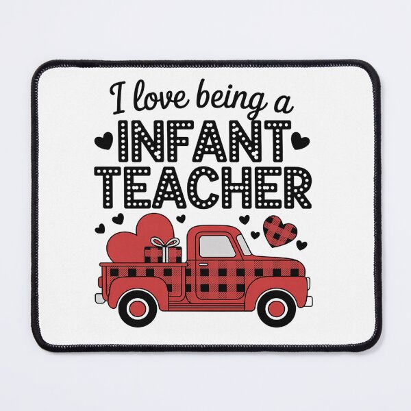 Item preview, I Love Being A Infant Teacher Flannel Cute Valentine's Day Men Women designed and sold by fferomananul.