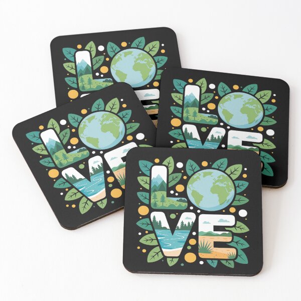 Item preview, Love World - Environmental Protection Earth Day designed and sold by fferomananul.