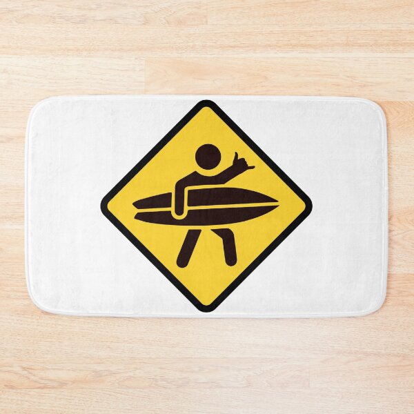 Item preview, Watch Out For Surfers Sign designed and sold by El Borincano.