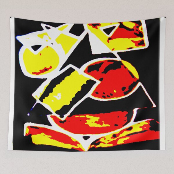 Item preview, discombobulated e1 colorful geometric abstract design designed and sold by SmashingDeals.