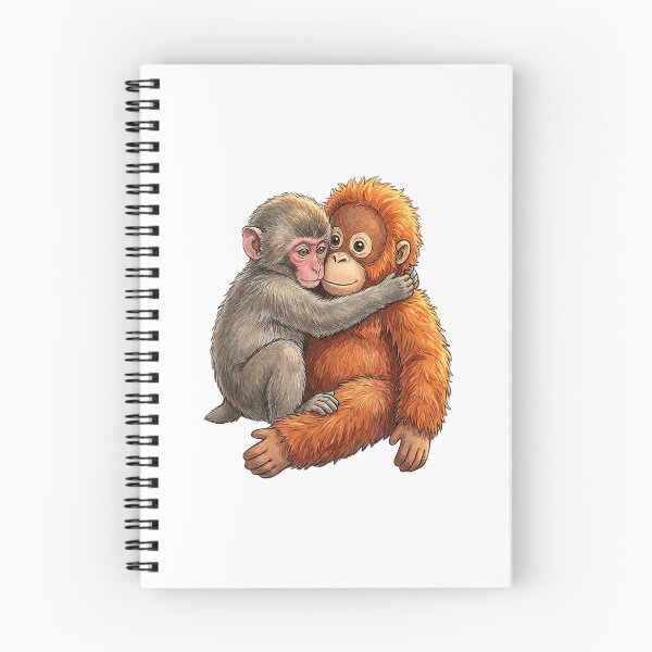 Item preview, Baby Macaque Hugging Plush Cute Monkey  designed and sold by bajsanti.