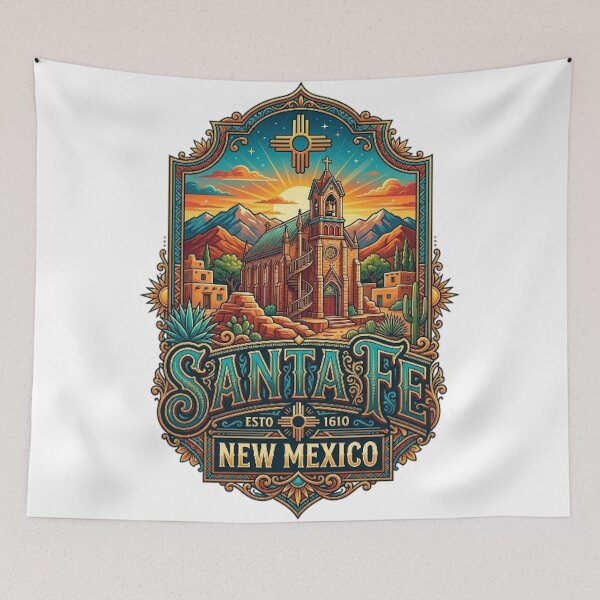 Item preview, SANTA FE, NEW MEXICO designed and sold by likbatonboot.