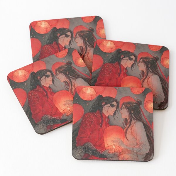 Item preview, Danmei Chinese Aesthetic Couple BL LGBT Yaoi Shounen Ai Anime Lanterns Romantic Scene designed and sold by nomu-nomu.
