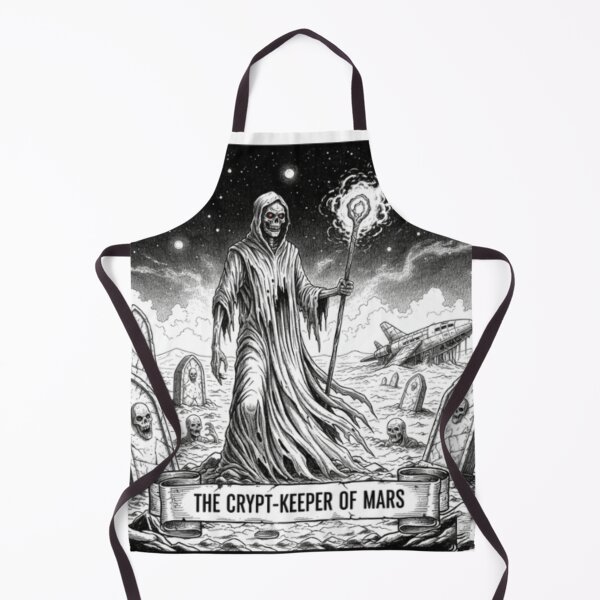 Item preview, The Crypt-Keeper of Mars - Vintage Sci-Fi Horror designed and sold by TOCOCLAWS.