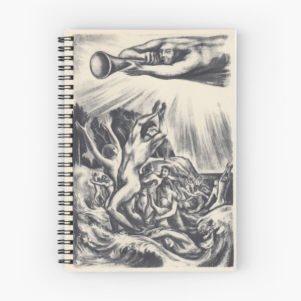 Item preview, Art by Rockwell Kent for Walt Whitman's "Leaves of Grass" (1937) designed and sold by mariapopova.