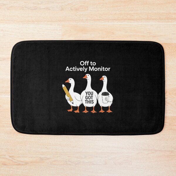 Item preview, Teacher Testing Day Goose designed and sold by ThomasanHunter.