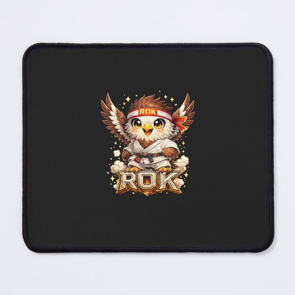 Item preview, Cute Kawaii ROK Eagle – Chibi Martial Arts Bird Mascot designed and sold by 808void.