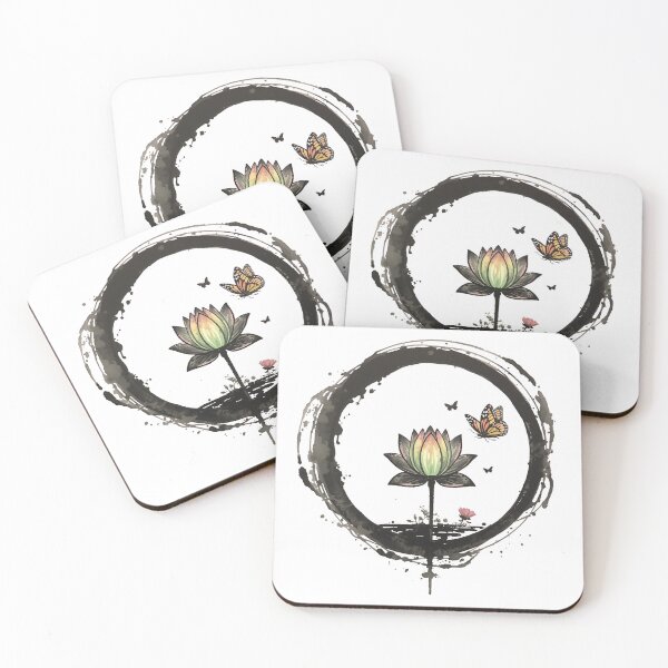 Item preview, Spiritual Awakening Symbols: Butterfly, Lotus and Enso Circle designed and sold by JJayCreative.