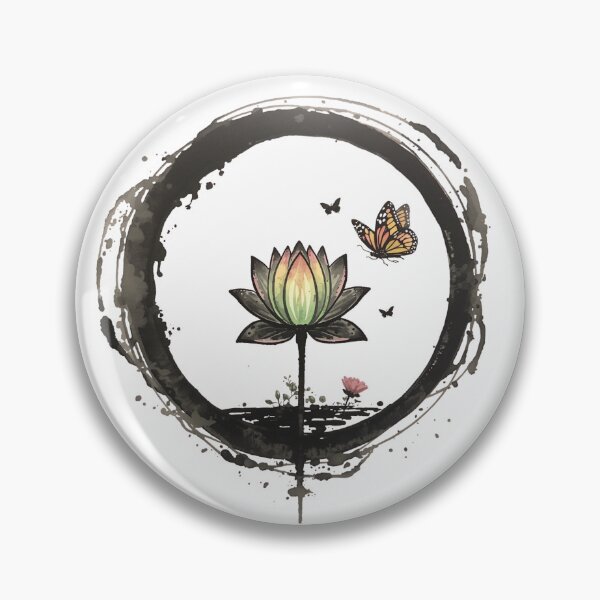Item preview, Spiritual Awakening Symbols: Butterfly, Lotus and Enso Circle designed and sold by JJayCreative.
