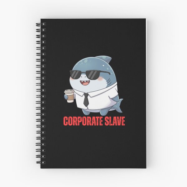 Item preview, Corporate Slave Shark designed and sold by Nature's Chibis.