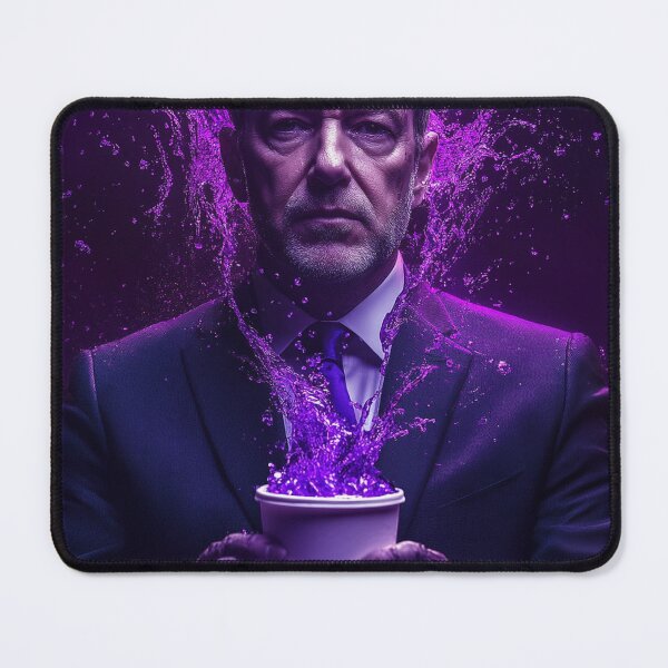 Item preview, Frank Underwood Purple Chemical Splash Art designed and sold by WockWave.