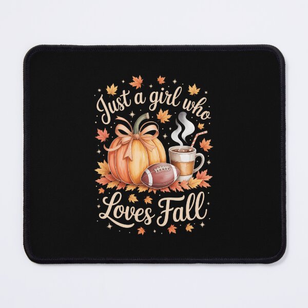 Item preview, Just A Girl Who Loves Fall Pumpkin Cozy Autumn  designed and sold by Moon-Ape.