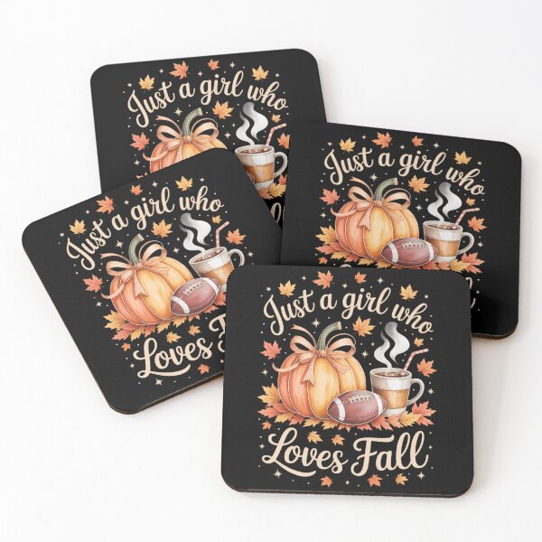 Item preview, Just A Girl Who Loves Fall Pumpkin Cozy Autumn  designed and sold by Moon-Ape.