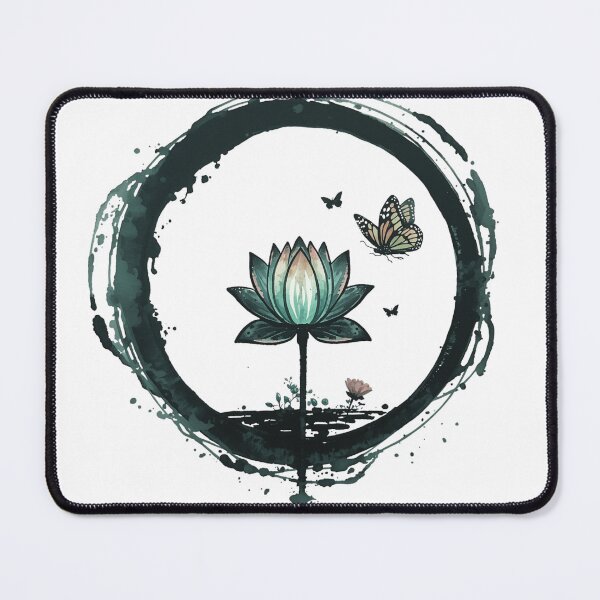 Item preview, Spiritual Awakening Symbols: Butterfly, Lotus and Enso Circle - 2 designed and sold by JJayCreative.